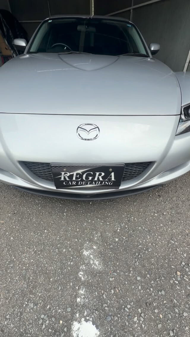 RX-8  ボディ磨きとガラスコーティングG'ZOXのクラス